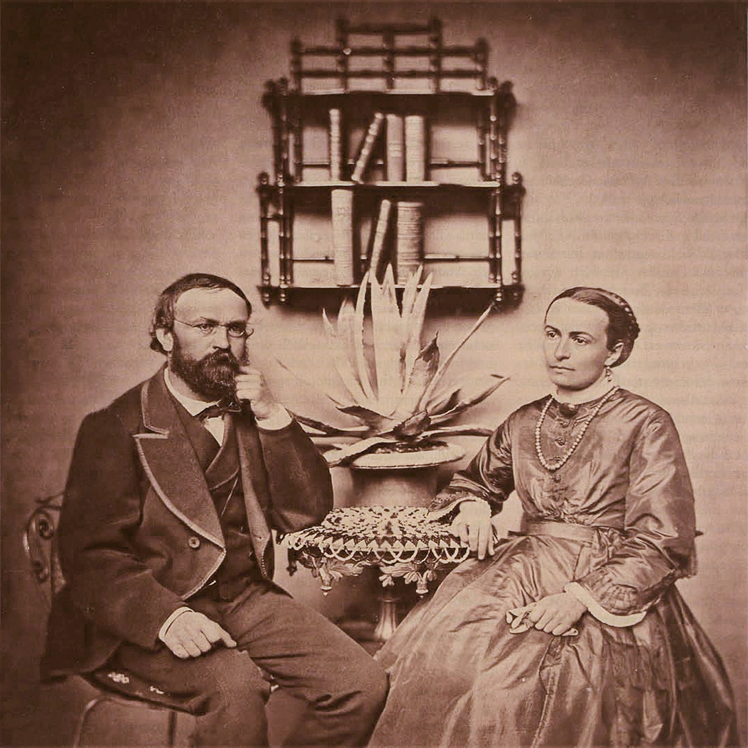 Agostino e Johanna Garbald