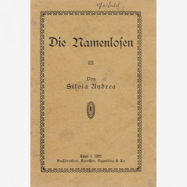 Die Namenlosen, 1922